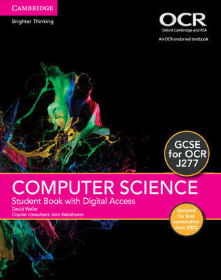 GCSE Computer Science for OCR Student Book with Digital Access (2 Years) Updated Edition Cover Image