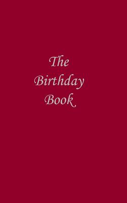 The Birthday Book - Dark Red Cover Image