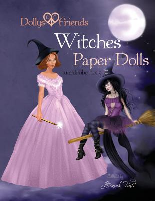 Dollys and Friends, Witches Paper Dolls, Wardrobe No: 9 Cover Image