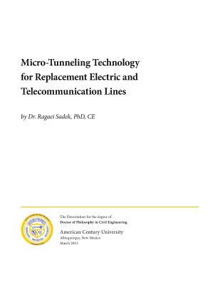 Micro-Tunneling Technology for Replacement Electric and Telecommunication Lines Cover Image