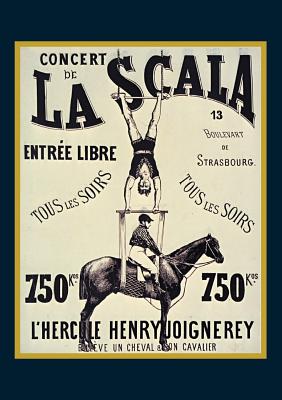 Carnet Ligné Affiche La Scala l'Hercule (Bnf Affiches) By Sans Auteur Cover Image