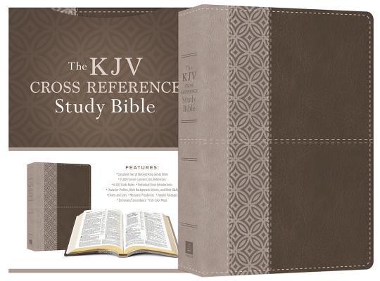 KJV Cross Reference Study Bible [Stone] By Christopher D. Hudson, Compiled by Barbour Staff Cover Image