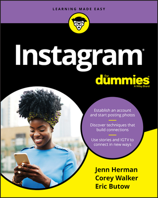 Instagram for Dummies By Jenn Herman, Corey Walker, Eric Butow Cover Image