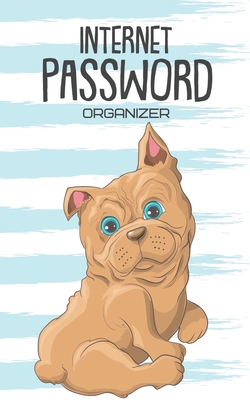 Internet Password Organizer: Username and Password Keeper: Cute Dog Puppy  (Paperback) | Murder By The Book