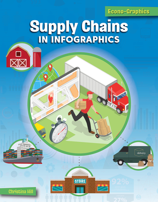 Supply Chains in Infographics By Christina Hill Cover Image