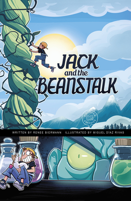 Jack and the Beanstalk: A Discover Graphics Fairy Tale By Renee Biermann, Miguel Díaz Rivas (Illustrator) Cover Image