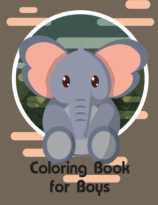 Coloring Book for Boys: coloring pages, Christmas Book for kids and children Cover Image
