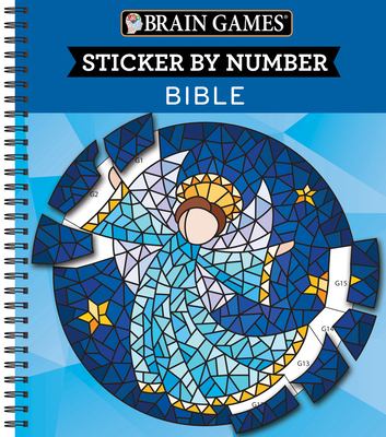 Brain Games - Sticker by Number: Bible (28 Images to Sticker) By Publications International Ltd, New Seasons, Brain Games Cover Image