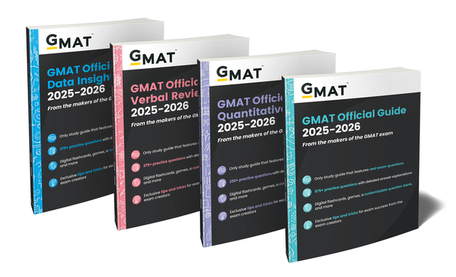 GMAT Official Guide 2025-2026 Bundle: Books + Online