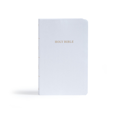 KJV Gift and Award Bible, White Imitation Leather Cover Image