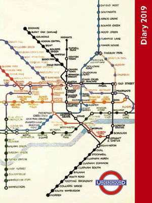 London Underground Pocket Diary 2019 By Transport for London Cover Image