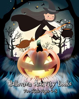 Halloween Kid Activity Book: Kid Halloween Activities: Halloween