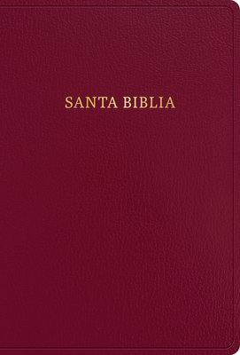 RVR 1960 Biblia letra súper gigante, borgoña, imitación piel (2023 ed.) Cover Image
