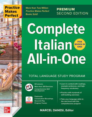 Practice Makes Perfect: Complete Italian All-In-One, Premium Second Edition Cover Image