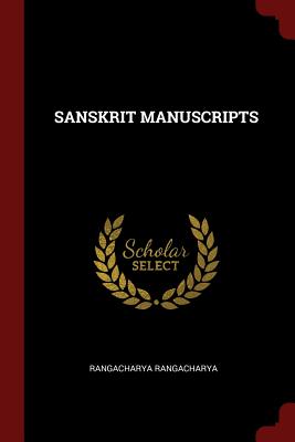 Sanskrit Manuscripts Cover Image
