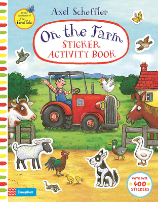 Axel Scheffler On The Farm: Sticker Activity Book Cover Image