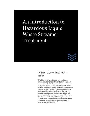 An Introduction to Hazardous Liquid Waste Streams Treatment Cover Image