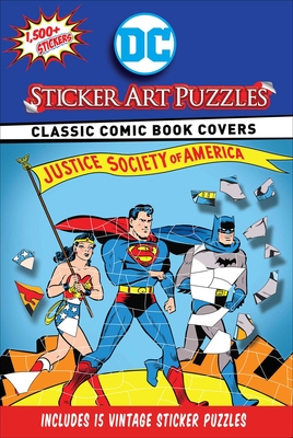 DC Sticker Art Puzzles Cover Image