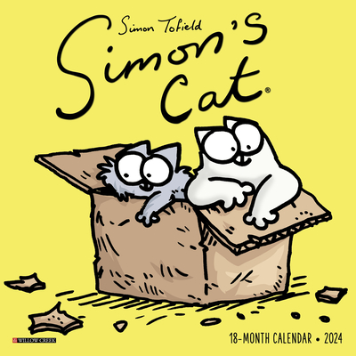 Simon's Cat 2024 7 X 7 Mini Wall Calendar Cover Image