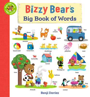 英語絵本　しかけ絵本　Bizzy Bear ビジー・ベアシ 16冊(バラ売り可) Bizzy Bear's Big Book of Words | Reach And Teach