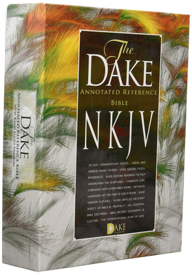 Dake NKJV Black Bonded Leather By Finis J. Dake Cover Image