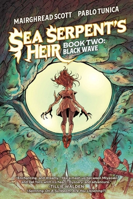 Sea Serpent's Heir Book Two: Black Wave By Mairghread Scott, Pablo Tunica (Artist) Cover Image
