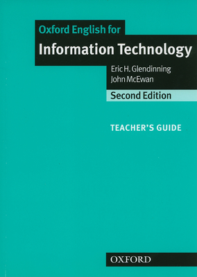Oxford English for Information Technology By Eric Glendinning, John McEwan Cover Image
