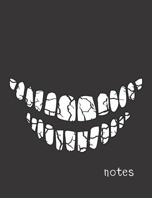 Notes: Scary Smile, Collage Ruled, Composition Notebook By Jasmine Publish Cover Image
