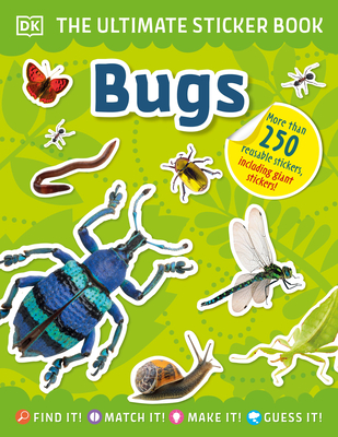 The Ultimate Sticker Book Bugs By DK Cover Image