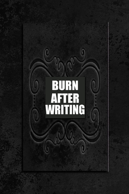 Burn After Writing Black Edition Cover Image