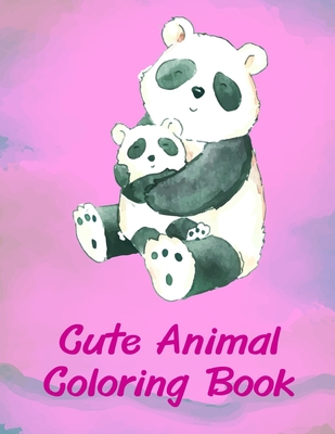 Cute Animal Coloring Book: Children Coloring and Activity Books for Kids Ages 2-4, 4-8, Boys, Girls, Fun Early Learning (Children's Art #9) By Harry Blackice Cover Image