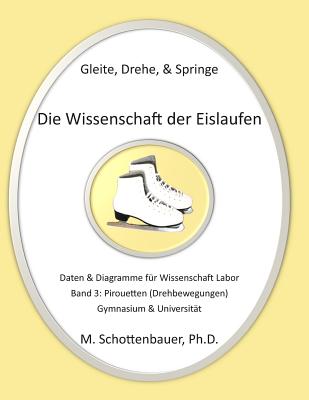 Gleite, Drehe, & Springe: Die Wissenschaft der Eislaufen: Band 3: Daten & Diagramme für Wissenschaft Labor: Pirouetten (Drehbewegungen) Cover Image