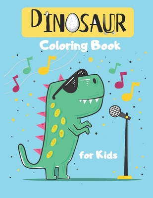 DINOSAUR Coloring Book for Kids: Jumbo Dinosaur Coloring Books Great Gift for Boys, spot difference & Toddlers, Girls Ages 4-8 By Coloring Book Cover Image