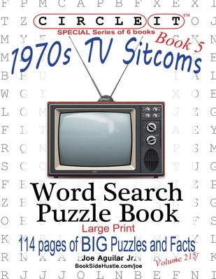 Circle It 1970s Sitcoms Facts Book 5 Word Search Puzzle Book Large Print Paperback Chapters Books Gifts