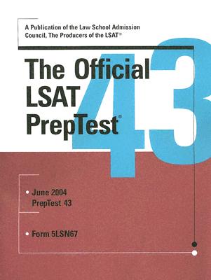 The Official LSAT PrepTest: Number 43 Cover Image