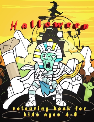 Halloween Coloring Book For Kids Ages 4-8: Halloween Coloring