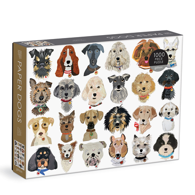 Paper Dogs 1000 PC Puzzle By Galison Mudpuppy (Created by) Cover Image