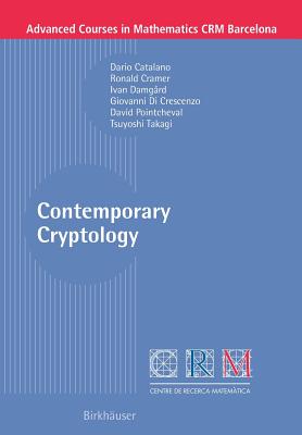 Contemporary Cryptology (Advanced Courses in Mathematics - Crm Barcelona)