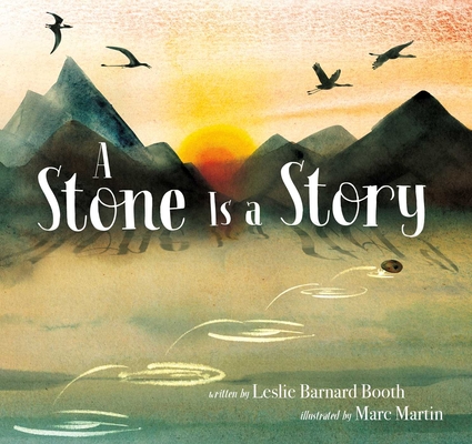 A Stone Is a Story By Leslie Barnard Booth, Marc Martin (Illustrator) Cover Image