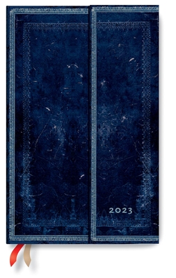 2023 Inkblot 12-Month Maxi 160 Pg Horizontal Week-At-A-Time Old Leather Collection