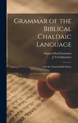 Grammar of the Biblical Chaldaic Language: and the Talmud Babli Idioms
