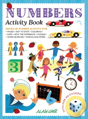 Numbers Activity Book By Alain Grée (Illustrator) Cover Image