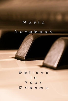 Music notebook: Musical lyric songwriting notebook Cover Image