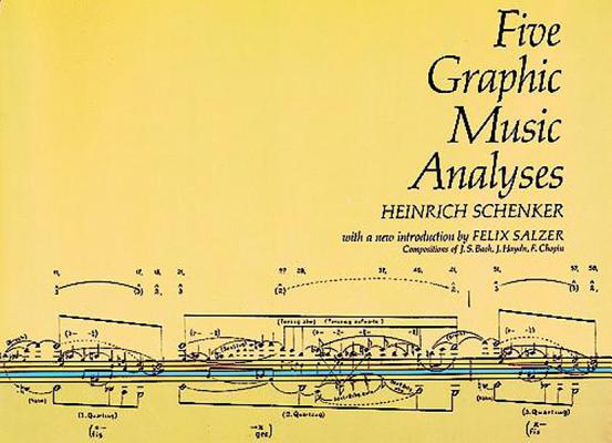 Five Graphic Music Analyses By Heinrich Schenker Cover Image