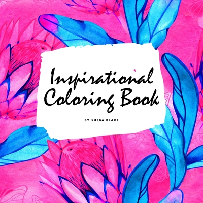 Inspirational Coloring Book for Young Adults and Teens (8.5x8.5 Coloring Book / Activity Book) Cover Image