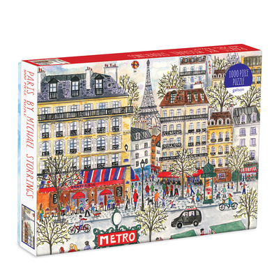 Michael Storrings Paris 1000 Piece Puzzle By Galison, Michael Storrings (By (artist)) Cover Image