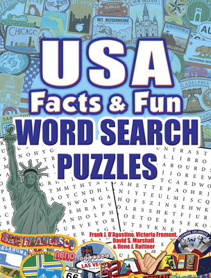 USA Facts & Fun Word Search Puzzles By Frank J. D'Agostino, Victoria Fremont, David Marshall Cover Image