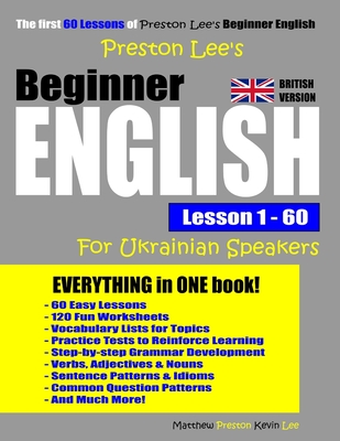 Preston Lee's Beginner English Lesson 1 - 60 For Ukrainian Speakers (British  Version) (Paperback) | BookPeople