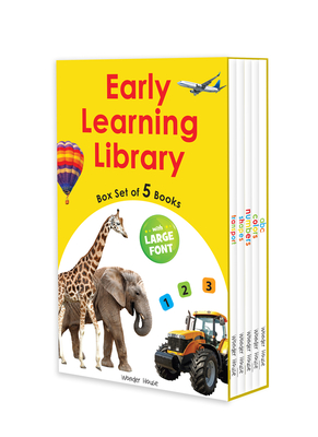 Early Learning Library: Box Set of 5 Books (Big Board Books) Cover Image
