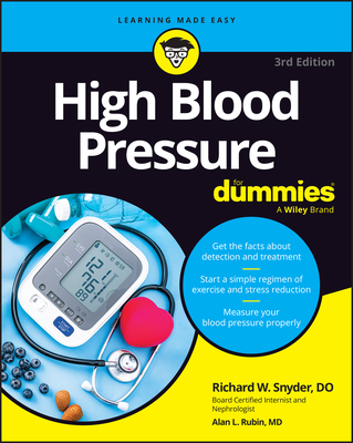 High Blood Pressure for Dummies By Richard Snyder Cover Image